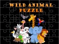 Mchezo Wild Animals Puzzle