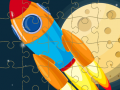 Mchezo Spaceship Jigsaw