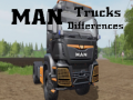 Mchezo Man Trucks Differences 