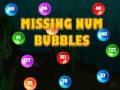 Mchezo Missing Num Bubbles