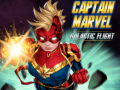 Mchezo Captain Marvel galactic flight