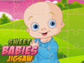 Mchezo Sweet Babies Jigsaw