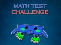 Mchezo Math Test Challenge