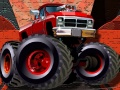 Mchezo Crazy Monster Trucks Puzzle