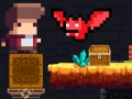 Mchezo Tiny Man and Red Bat