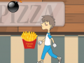 Mchezo Boy and Pizza
