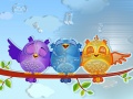 Mchezo Fancy Birds Puzzle