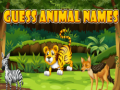 Mchezo Guess Animal Names
