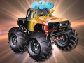 Mchezo Cartoon Trucks Hidden Stars