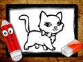 Mchezo Back to School: Animals Coloring Book