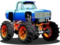 Mchezo Monster Truck Puzzle