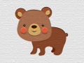 Mchezo Cartoon Bear Puzzle