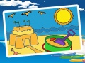 Mchezo Summer Coloring Pages