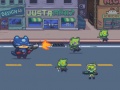 Mchezo Cat Gunner vs Zombies