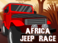 Mchezo Africa Jeep Race