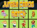 Mchezo Jungle Cards Match