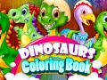 Mchezo Dinosaurs Coloring Book