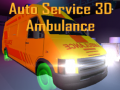 Mchezo Auto Service 3D Ambulance
