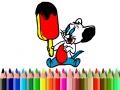 Mchezo Back To School: Mouse Coloring