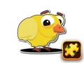 Mchezo Cartoon Farm Animals Puzzle