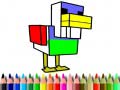 Mchezo Back To School: Monster Craft Coloring