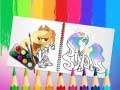 Mchezo Sweet Pony Coloring Book