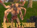 Mchezo Sniper vs Zombie