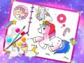Mchezo Fabulous Cute Unicorn Coloring Book