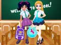 Mchezo Jacqueline and Eliza School Bag Design Contest