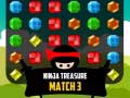 Mchezo Ninja Treasure Match 3