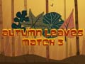 Mchezo Autumn Leaves Match 3