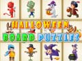 Mchezo Halloween Board Puzzles
