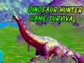 Mchezo Dinosaur Hunter Game Survival