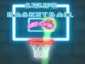 Mchezo Swipe Basketball Neon