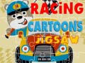 Mchezo Racing Cartoons Jigsaw