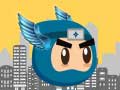 Mchezo Flappy Superhero Dunk