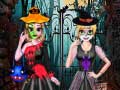 Mchezo Sister's Halloween Dresses