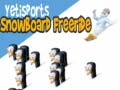 Mchezo Yetisports Snowboard Freeride