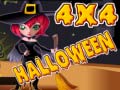 Mchezo 4X4 Halloween 