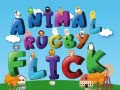 Mchezo Animals Rugby Flick