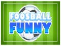 Mchezo Foosball Funny