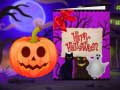 Mchezo Happy Halloween Princess Card Designer