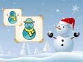 Mchezo Happy Snowman Coloring