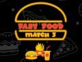 Mchezo Fast Food Match 3