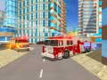 Mchezo Fire City Truck Rescue Driving Simulator