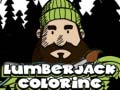 Mchezo Lumberjack Coloring  
