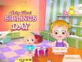 Mchezo Baby Hazel: Siblings Day