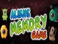 Mchezo Aliens Memory Game
