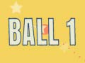 Mchezo Ball 1