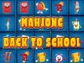 Mchezo Back to school mahjong